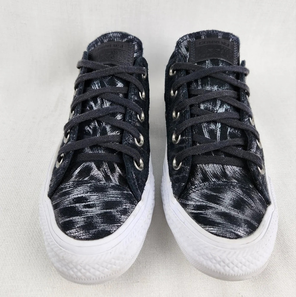 Converse All Star Shimmer Suede Low Top - Picture 4 of 10